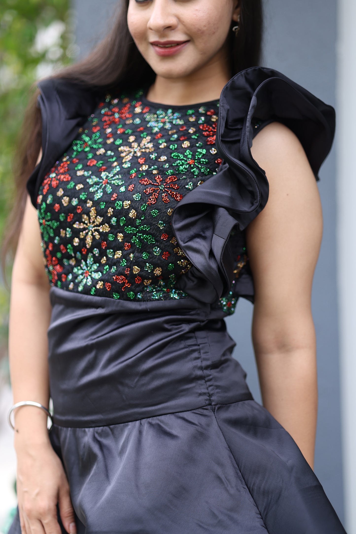 Mystic Moose Black mini frock