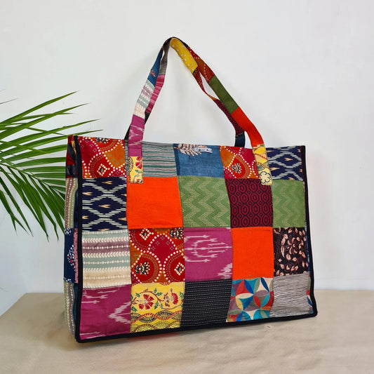 Big Patch embroidered bag