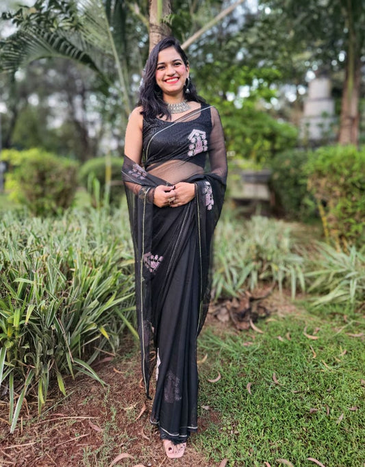 Thar to Tezpur tales Black Saree
