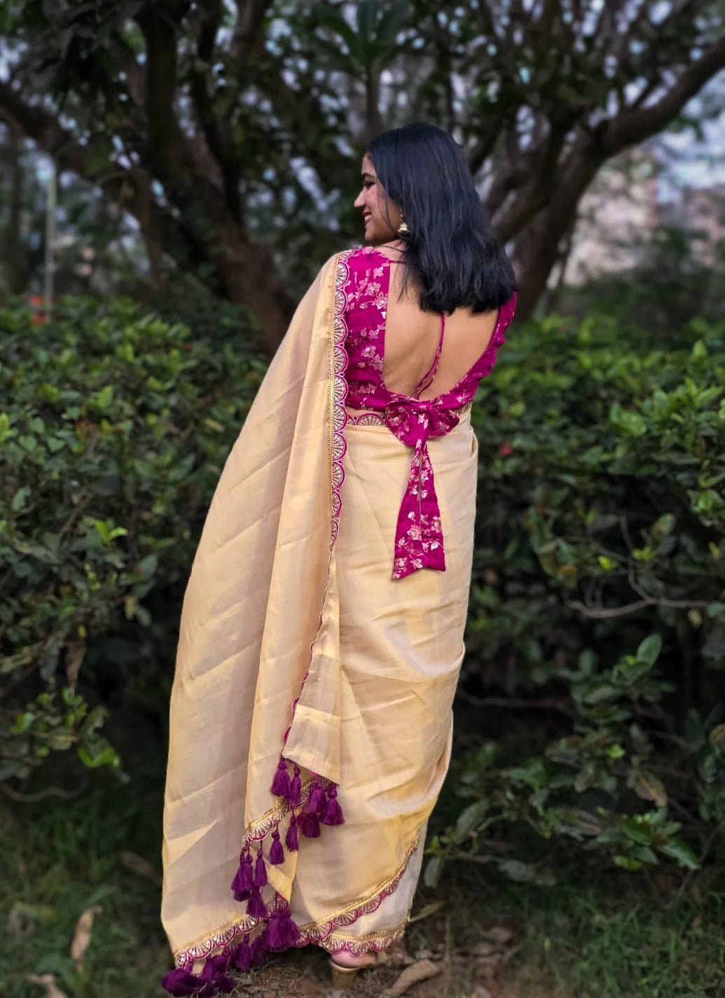 Crystal Dew Saree
