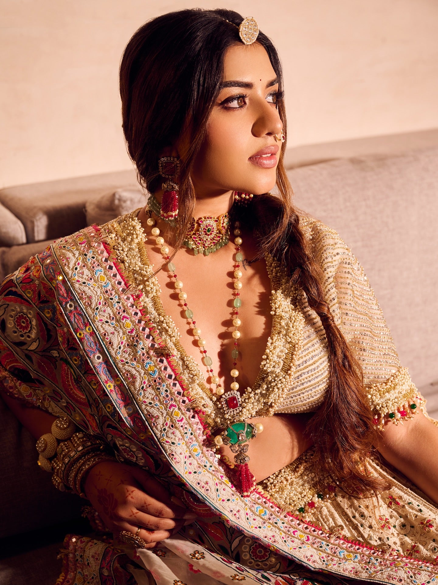 Custom Heavy Royal Bridal Lehenga