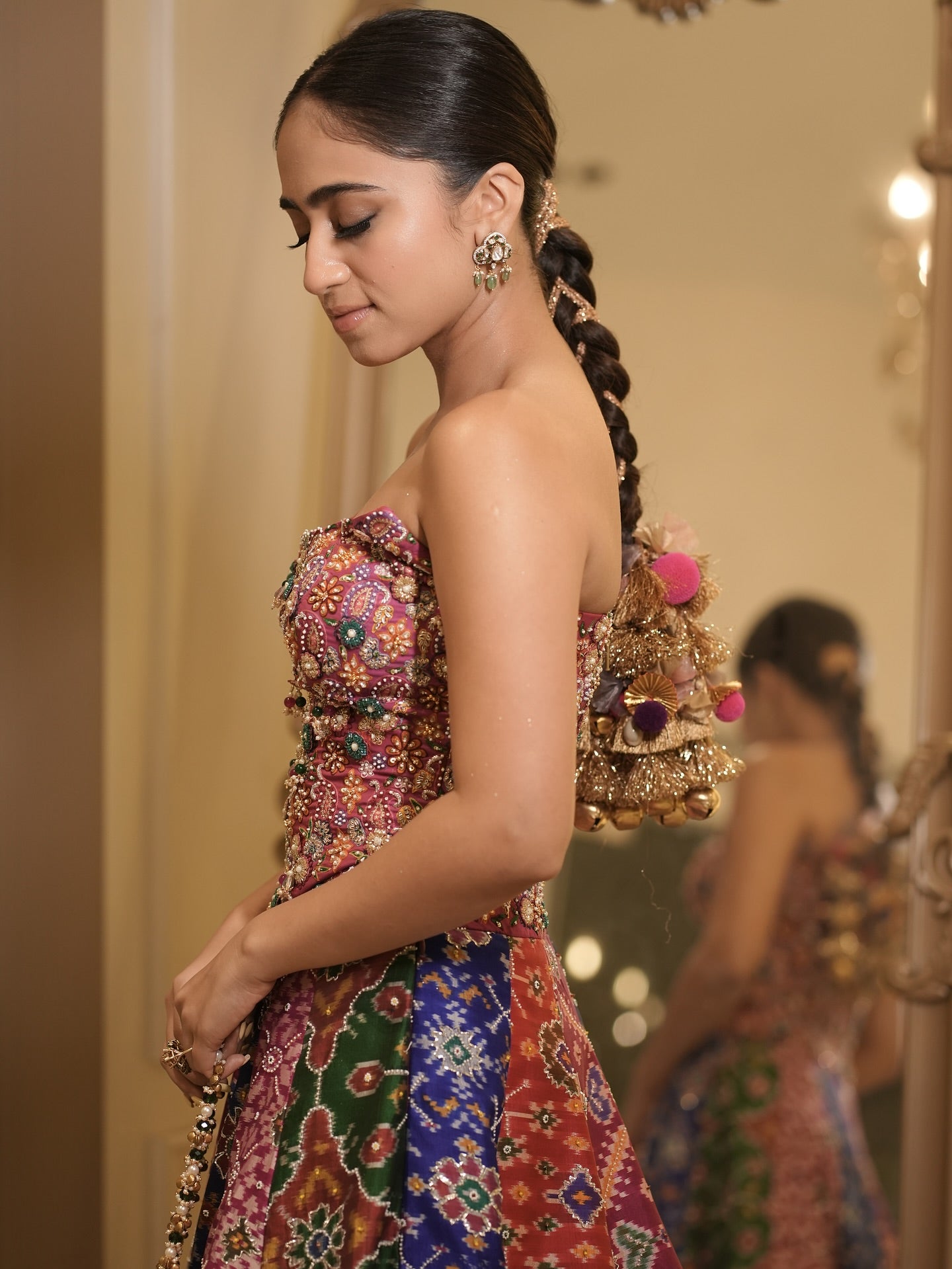 Custom Heavy Bridesmaid Lehenga