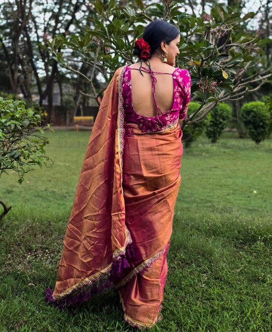 Royal Crimson Saree