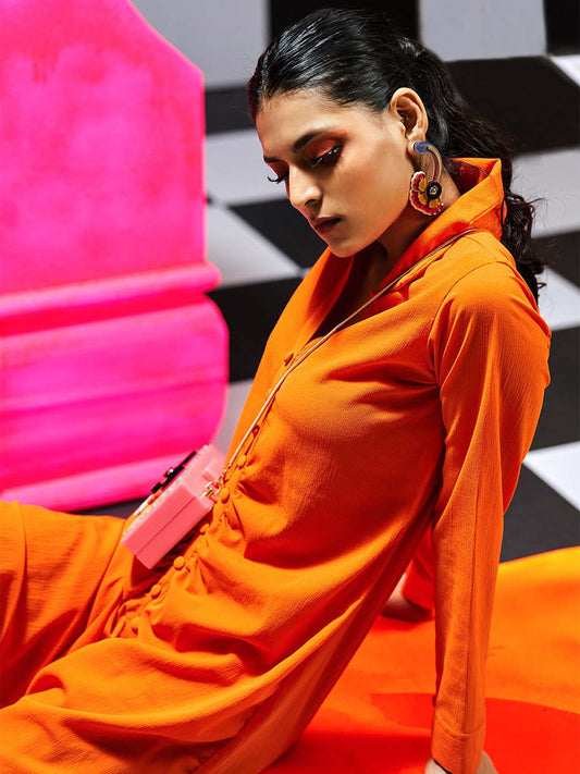 The Rule Breaking Bishop Midi Dress