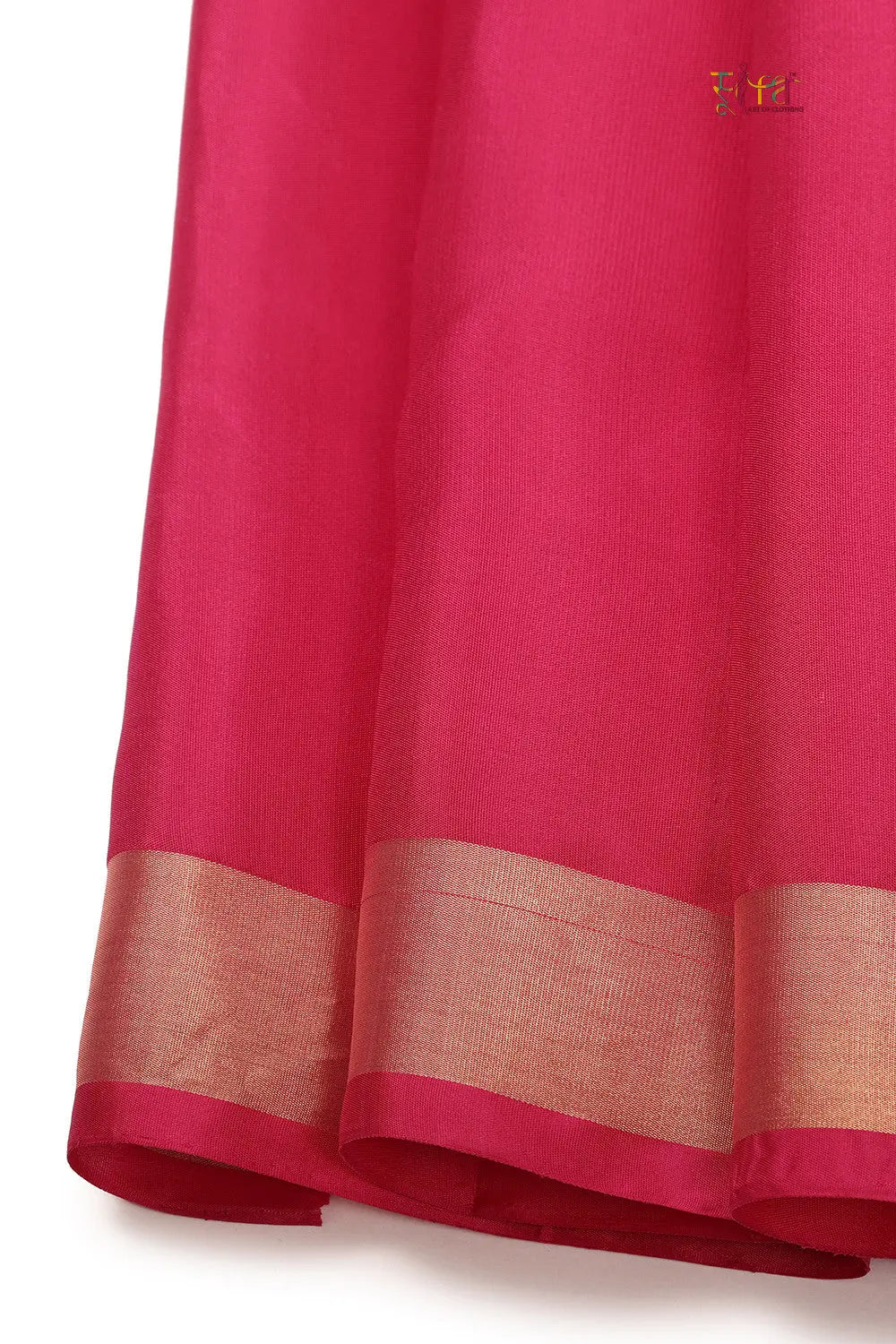 Handloom Bright Yellow Pure Silk Kanchi Contemporary Saree