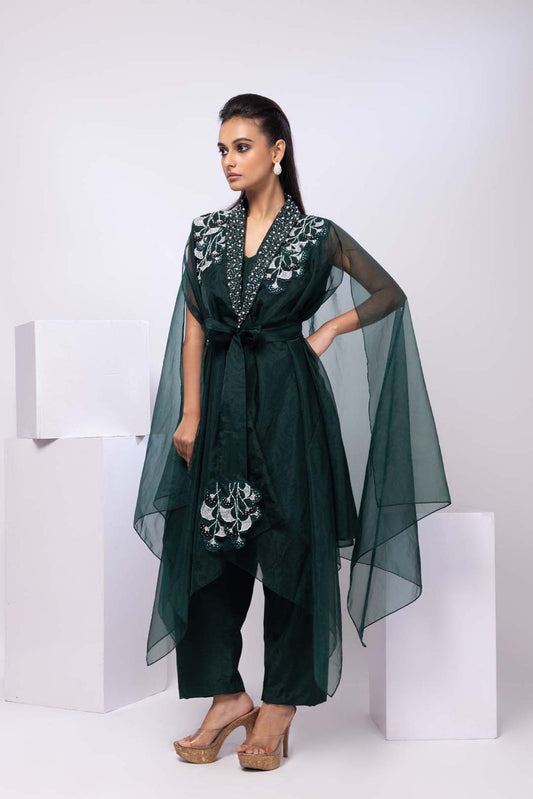 Nyra Co Ord Set Green