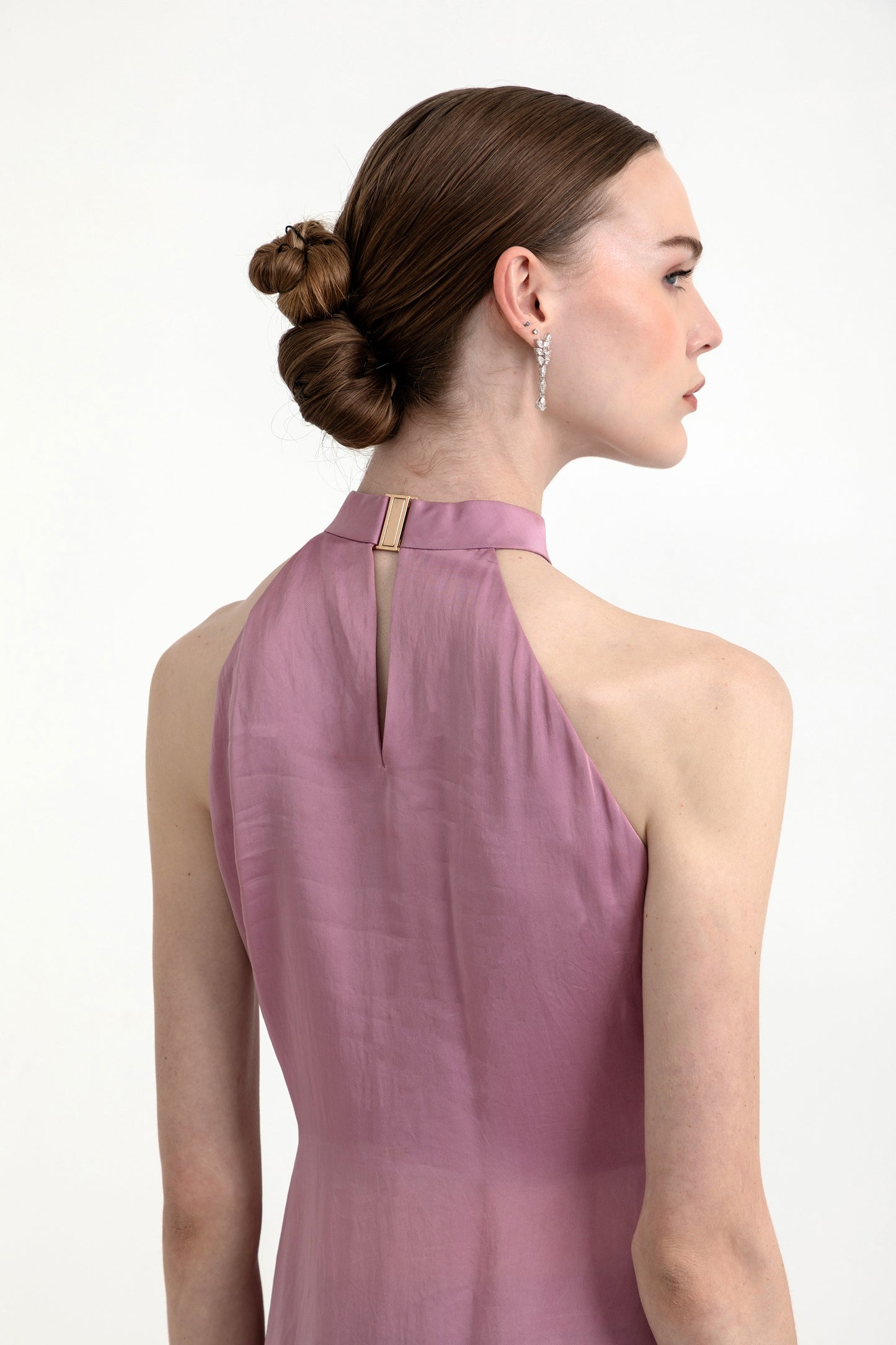 Evelyn Lilac Organza Designer Co-ord Set