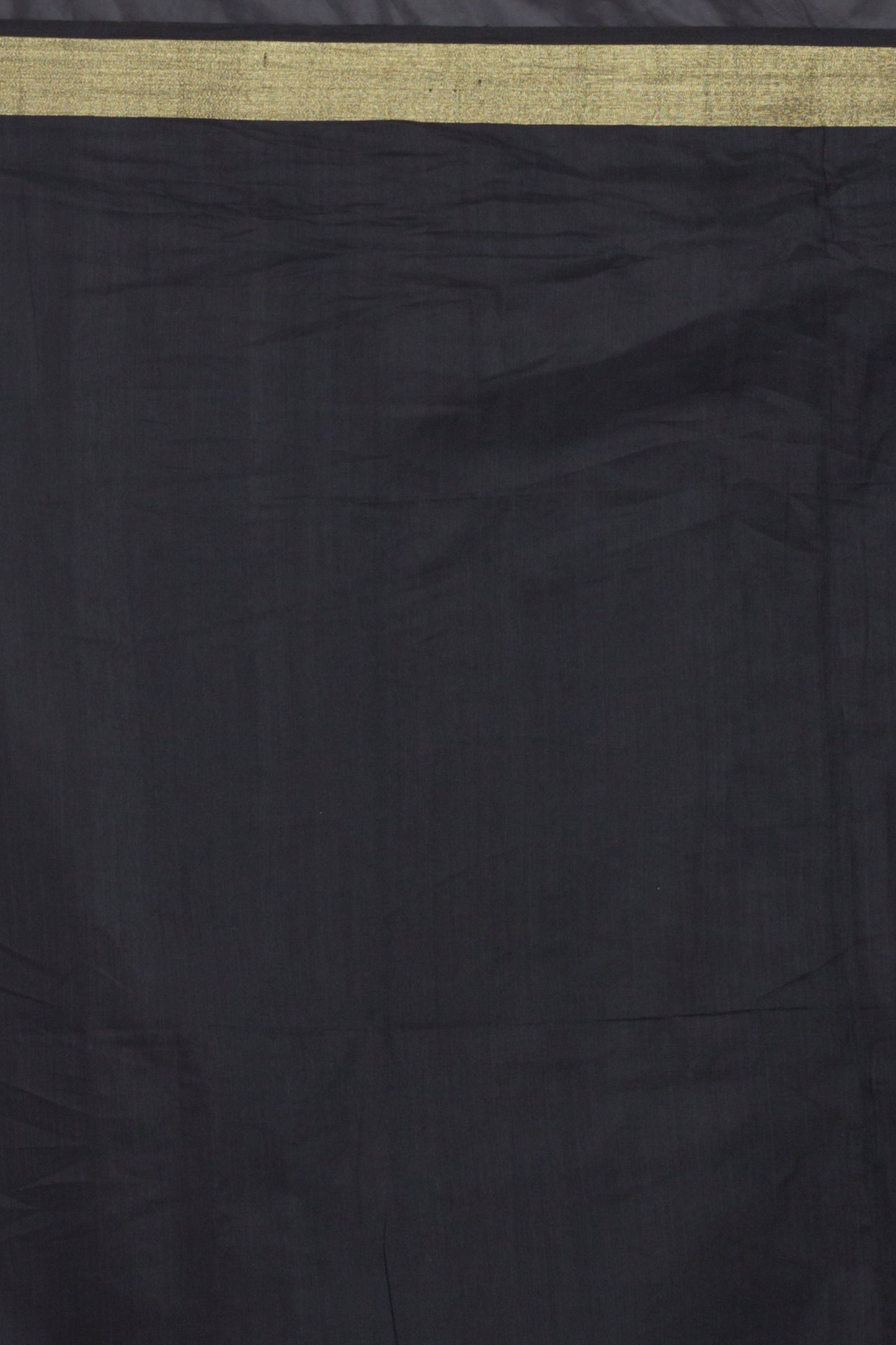 Blue Handloom Blended Cotton Saree