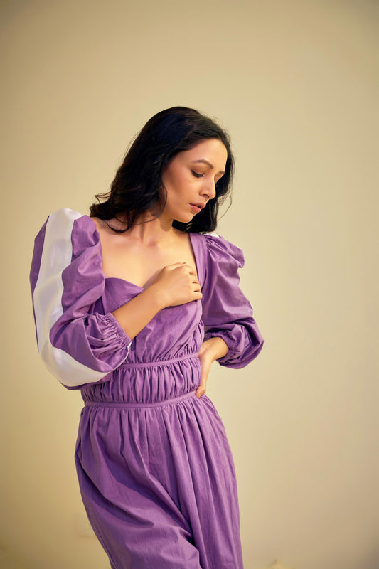 CIERRA Purple Jumpsuit