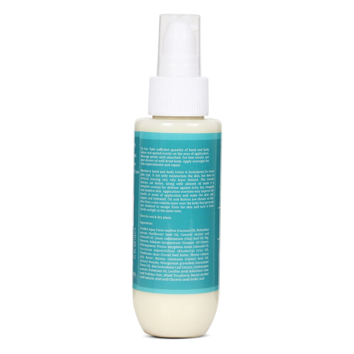 Blueberry Hand & Body Lotion (100ml), Rustic Art