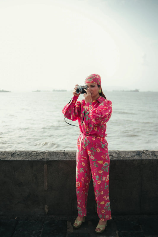 Pink Noor bagh Co-ord sets