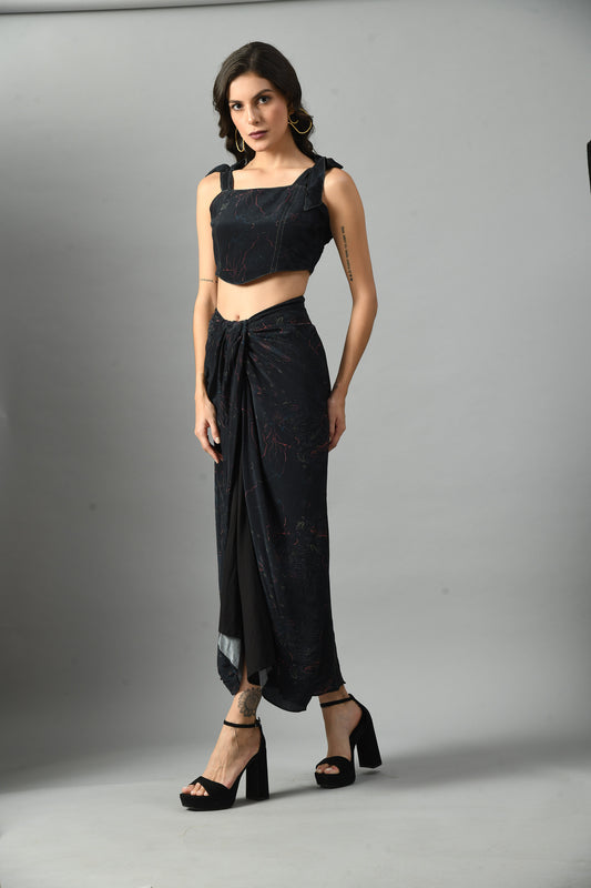 Alice in wondersea bustier & skirt