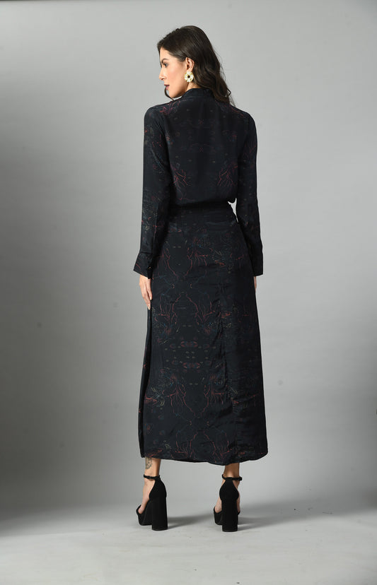 Alice in Wondersea Drape shirt & skirt