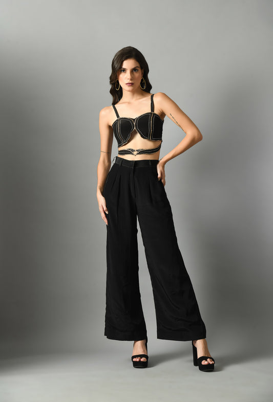 Nylah bustier with trouser