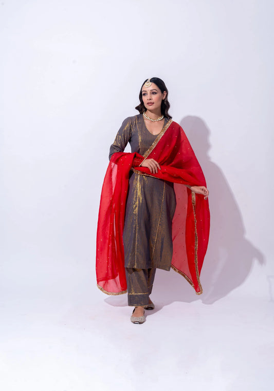 Mastani Zari kurta set