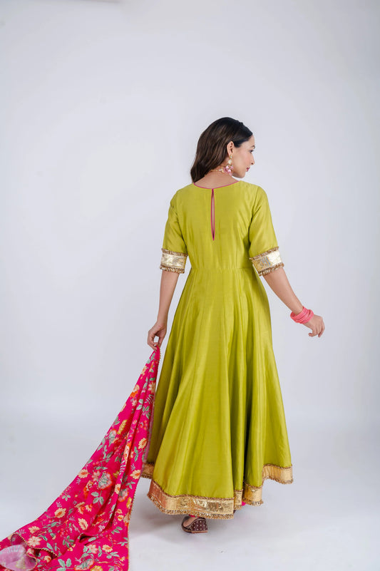 Firdaus Anarkali Set