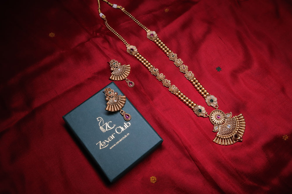 22K Gold Plated Fusion Antique Long Set