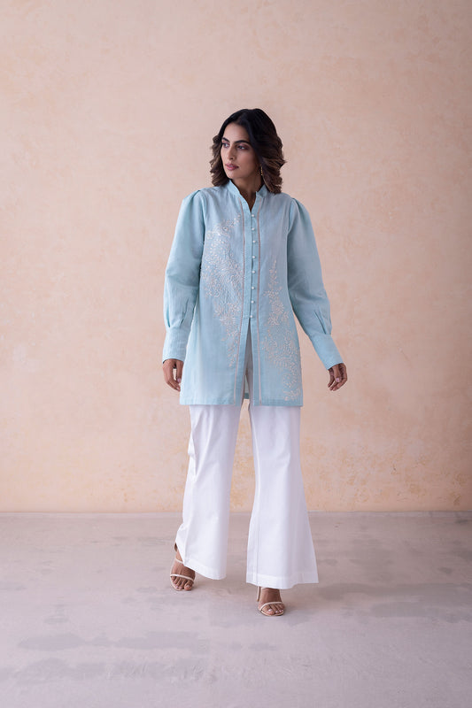 Indra Pearl Elegance Tunic Set