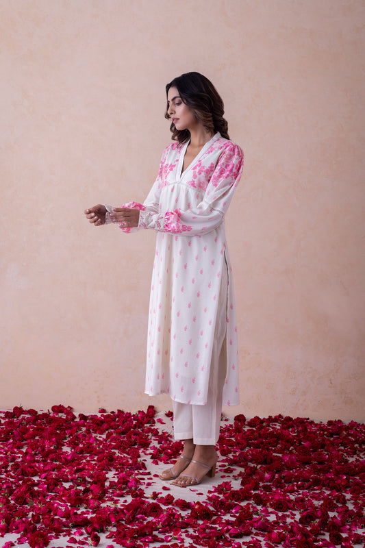 Tanya Rosé Elegance Kurta Set