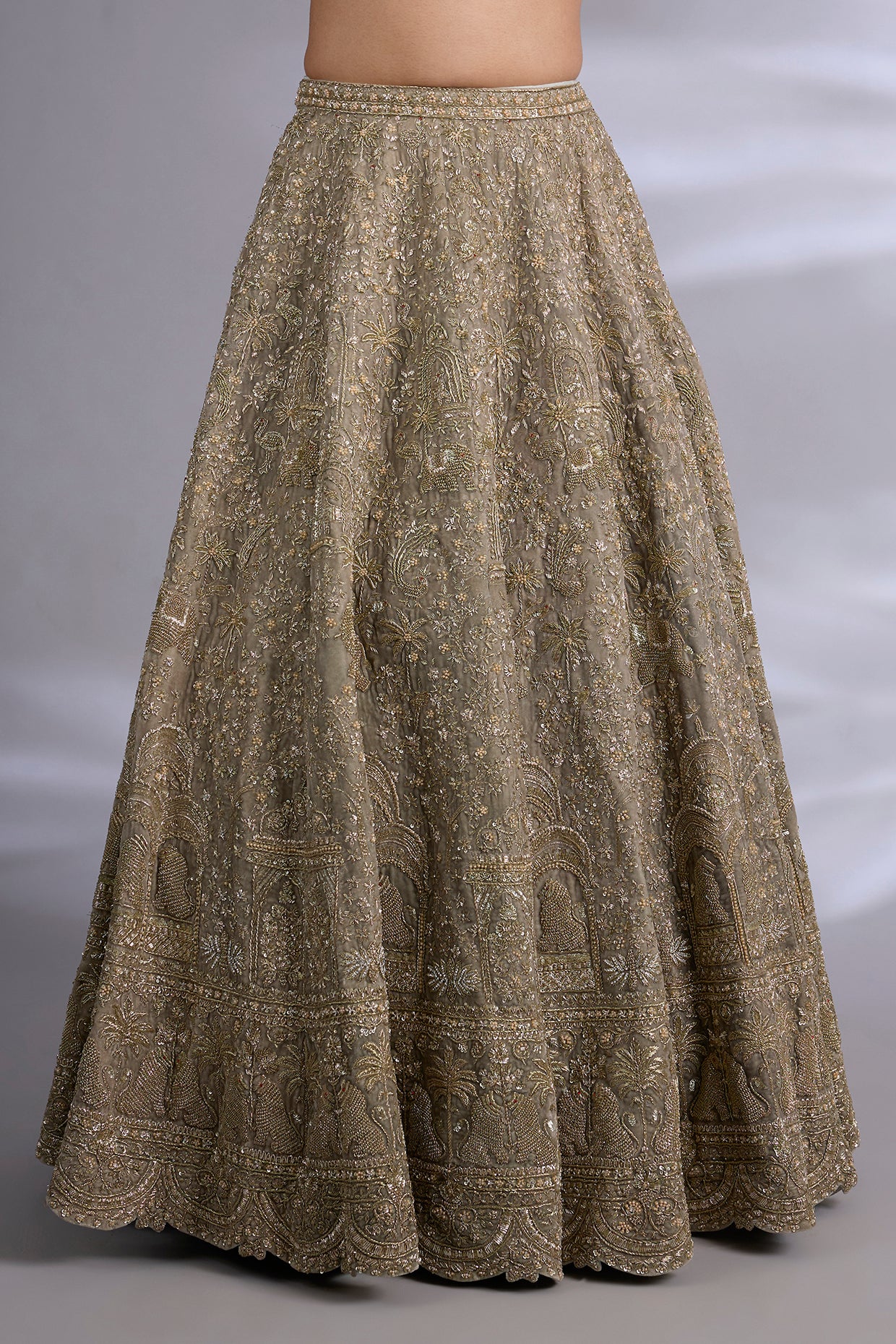 turquoise raw silk lehenga set