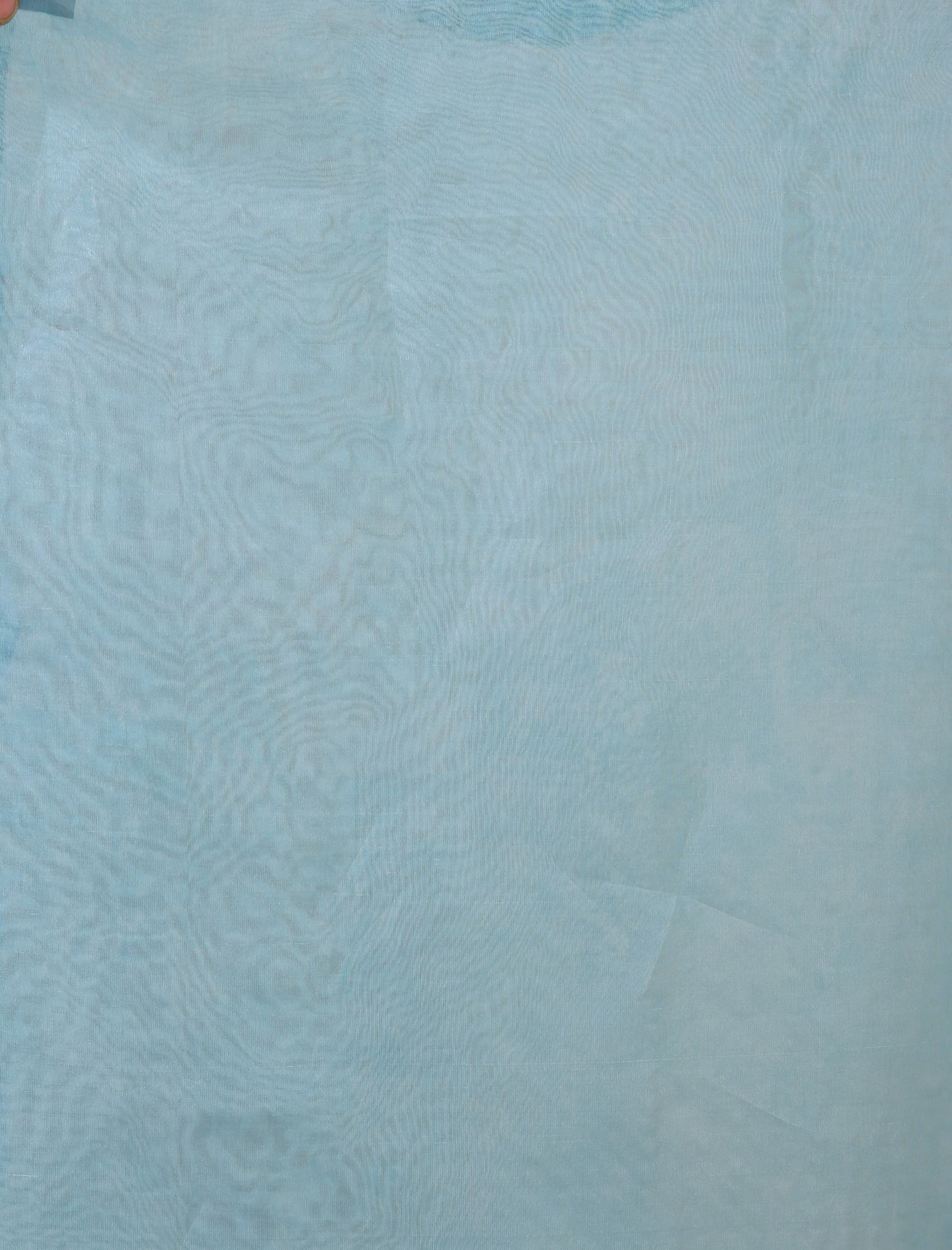 Dori Blue Digital Print Net Saree