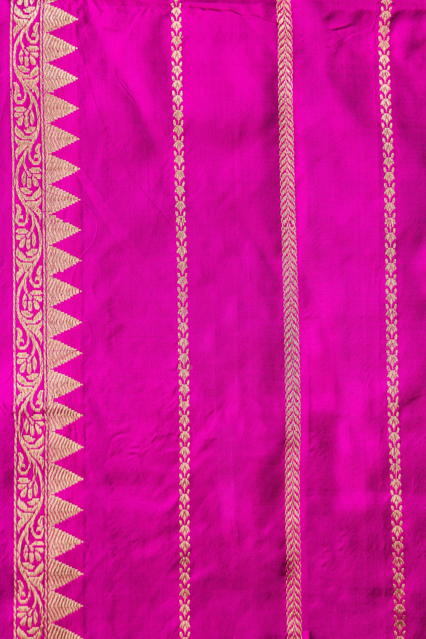 Brown Handwoven Kadwa Katan Silk Saree - Panaya