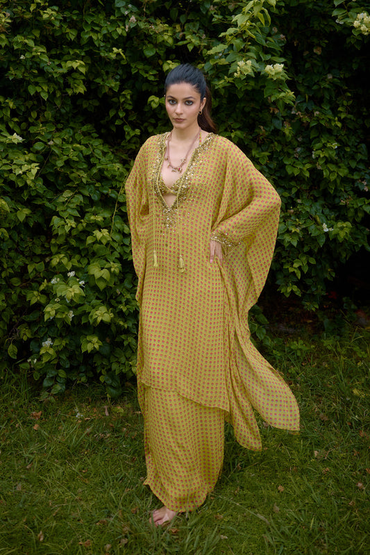 Mehbooba Olive Kurta