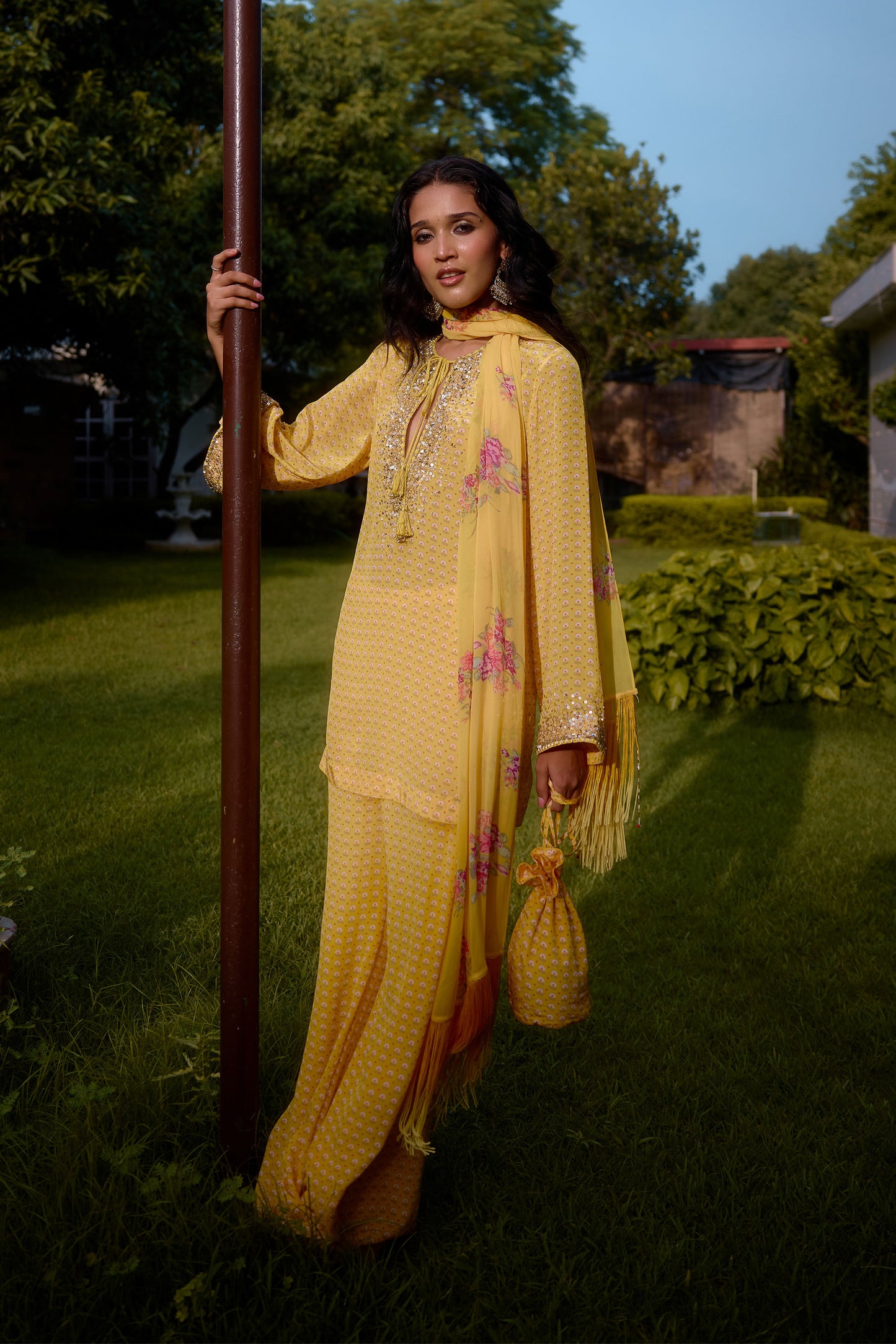 Dilruba Yellow Kurta