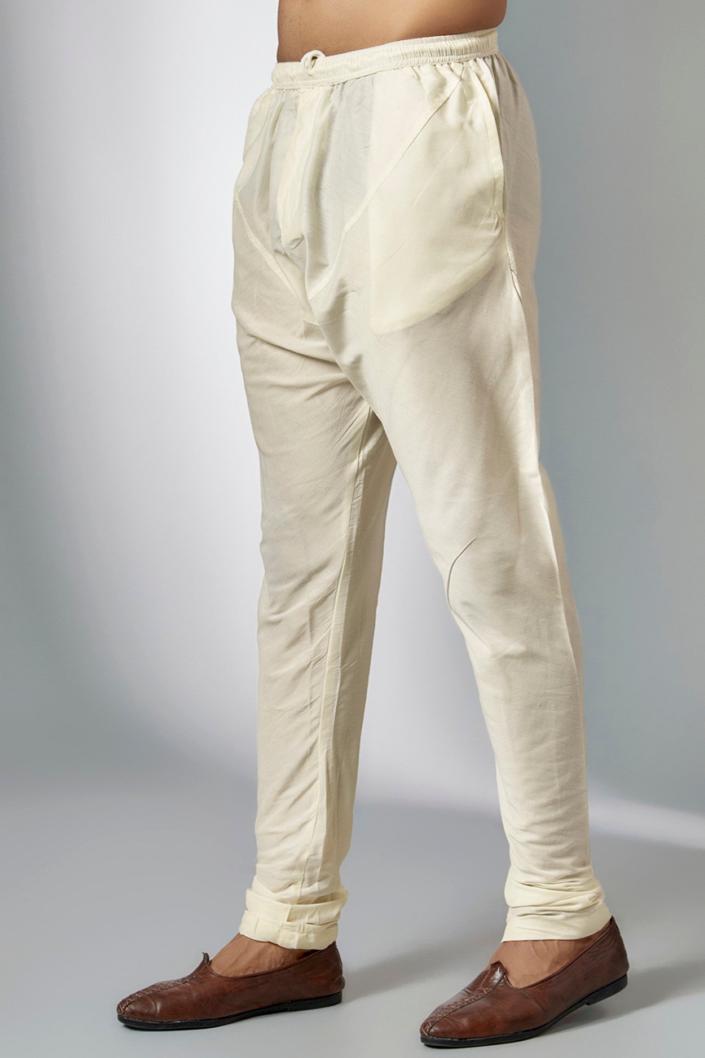 Pista Green Lucknowi Embroidered Indo Western Set