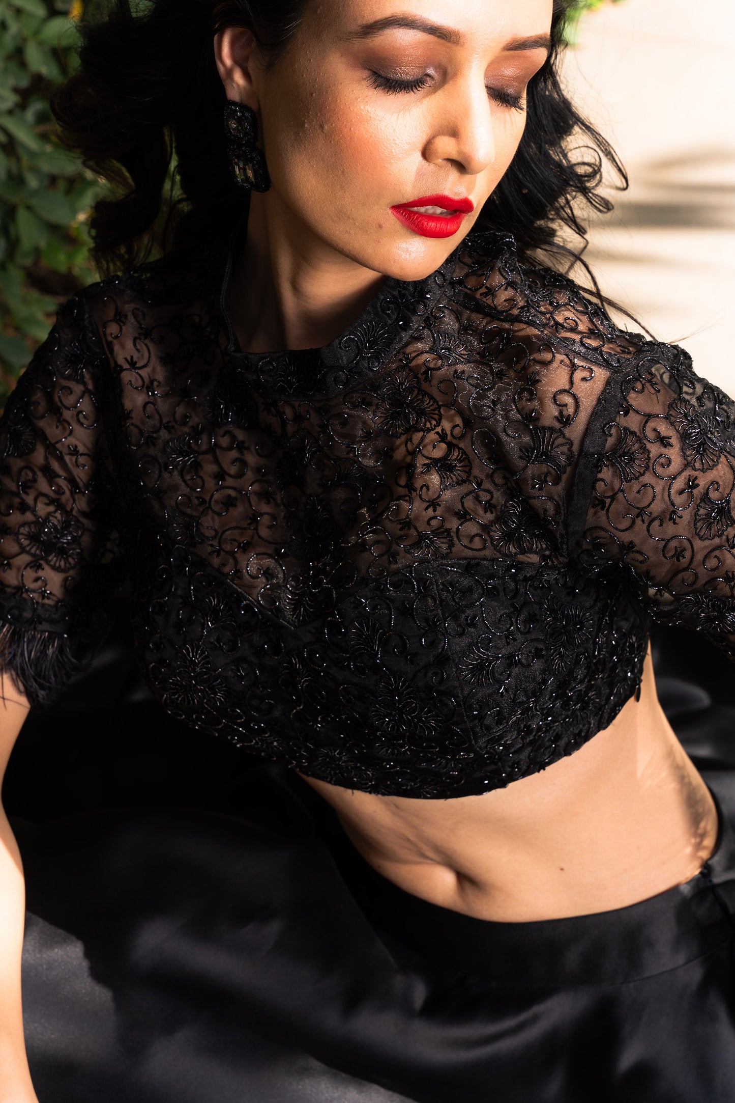 Black Maheem lehengas et