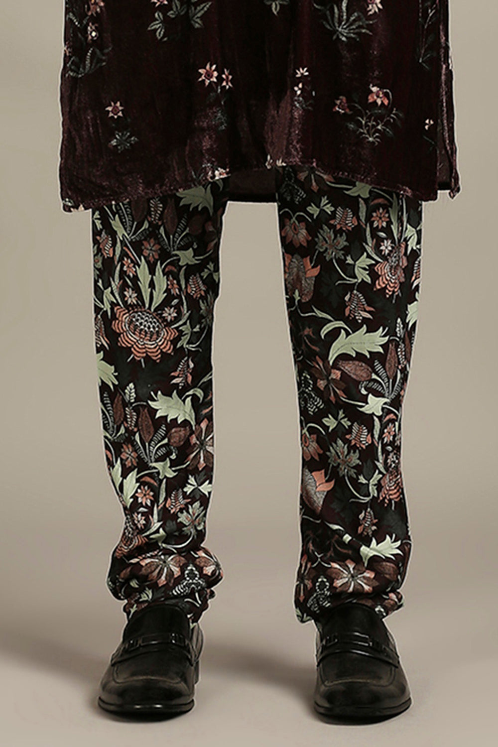 Pastel Floral Printed Kurta Set