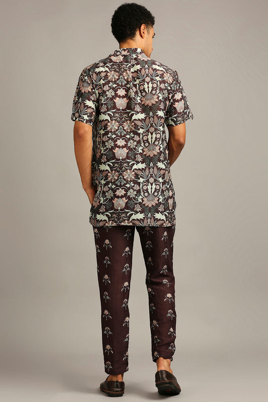 Pastel Floral Printed Co-Ord Set