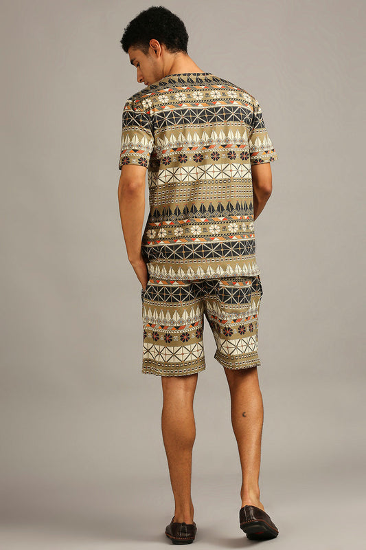 Tiraz Printed Co-Ord Set