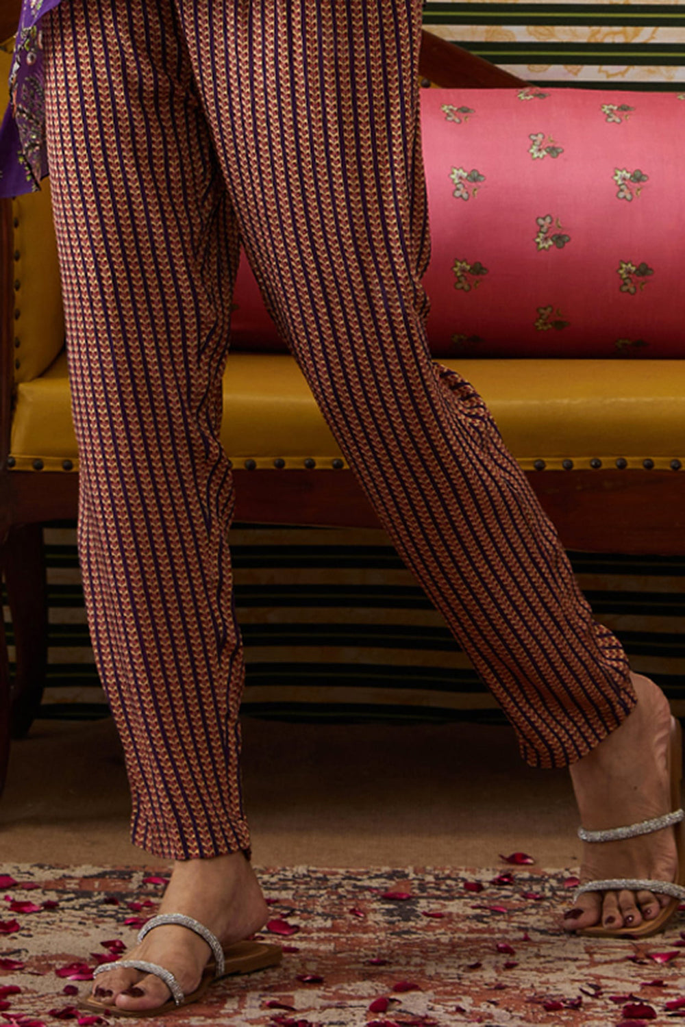 Mehr Embroidered Asymmetric Co-Ord Set