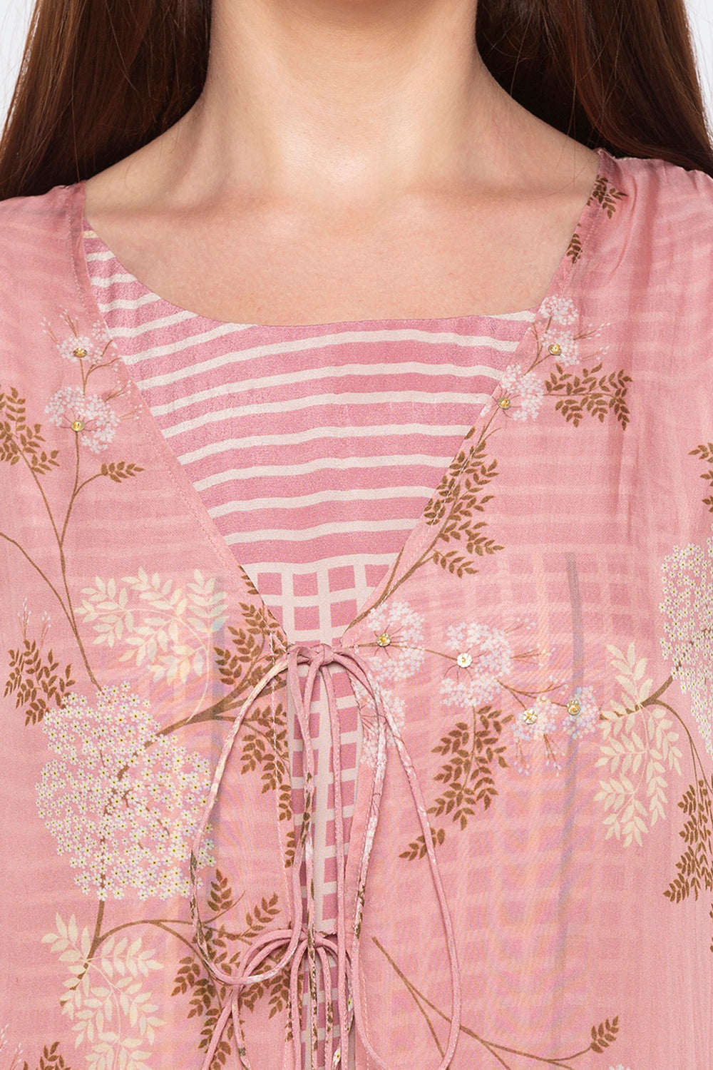 Winddance Printed Jumpsuit With Jacket