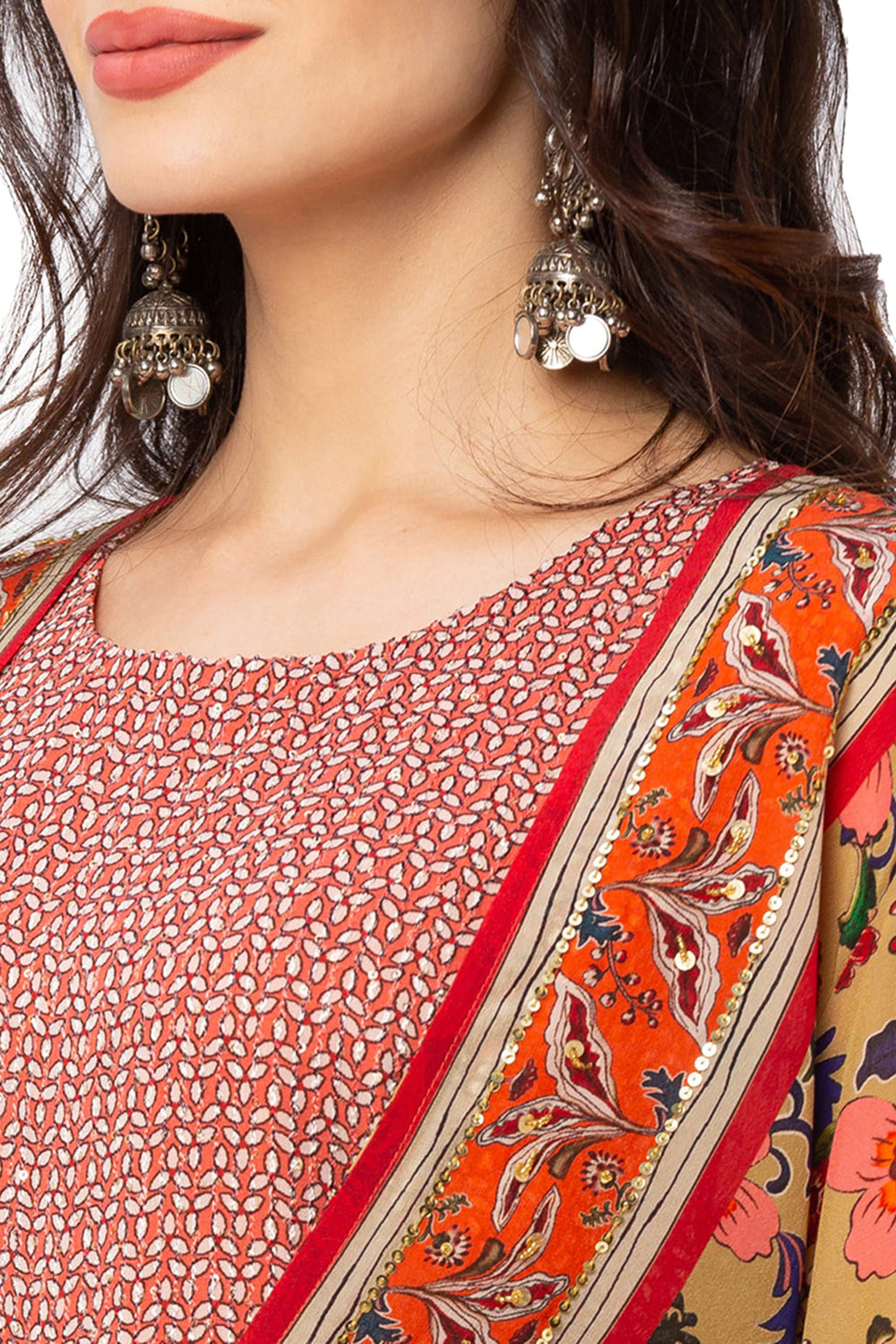 Printed Jumpsuit With Jacket