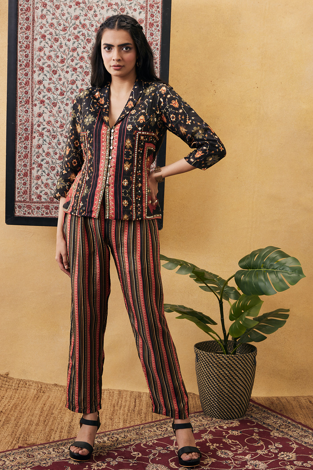 Zahra Embroidered Co-Ord Set