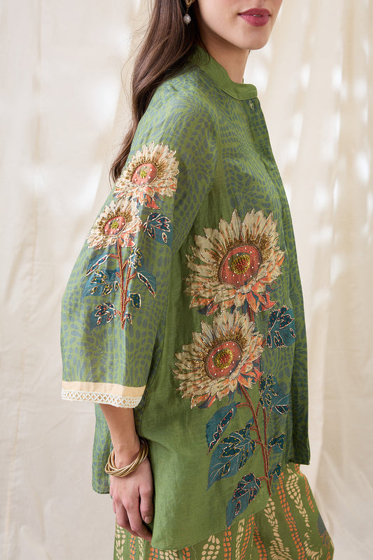 Ravya Embroidered co-ord set