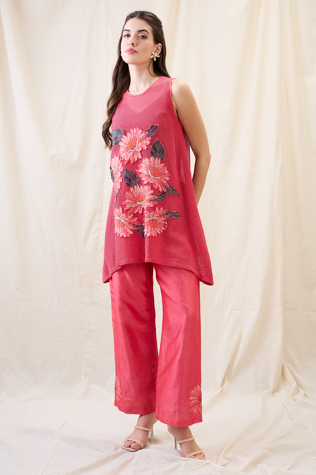 Ravya appliqued co-ord set