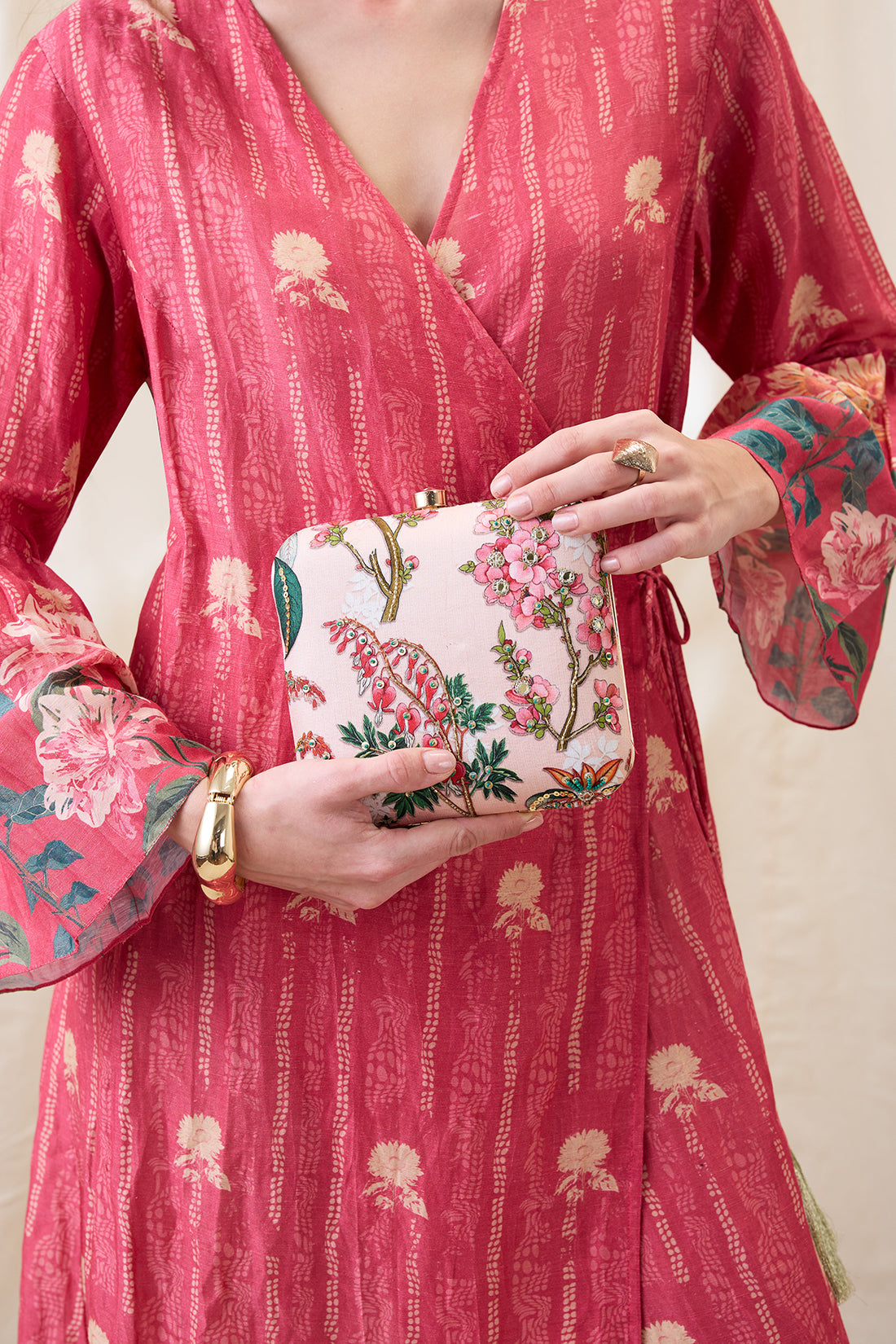 Tamaya embellished clutch bag