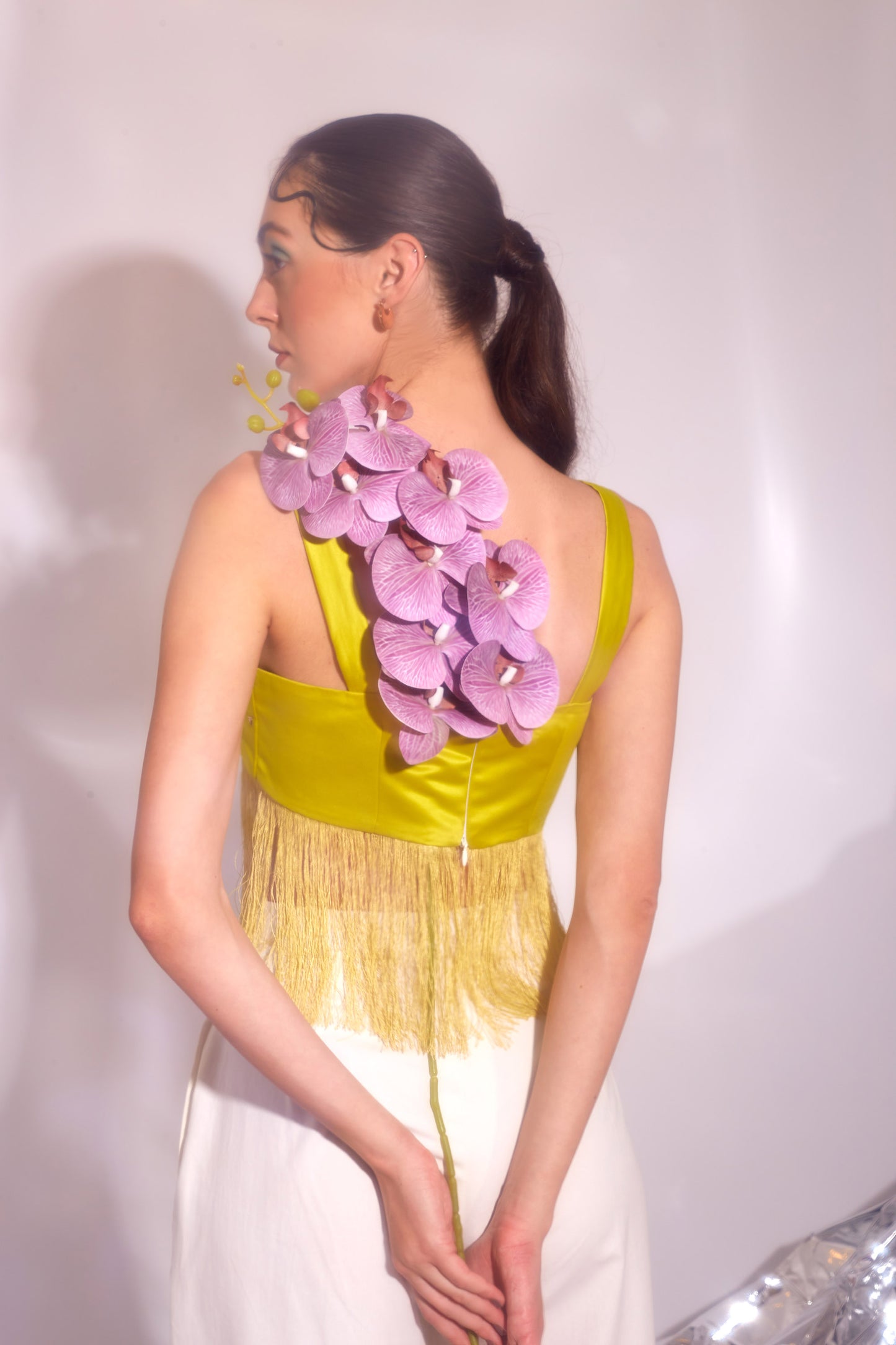 ESME set White Shirt pant