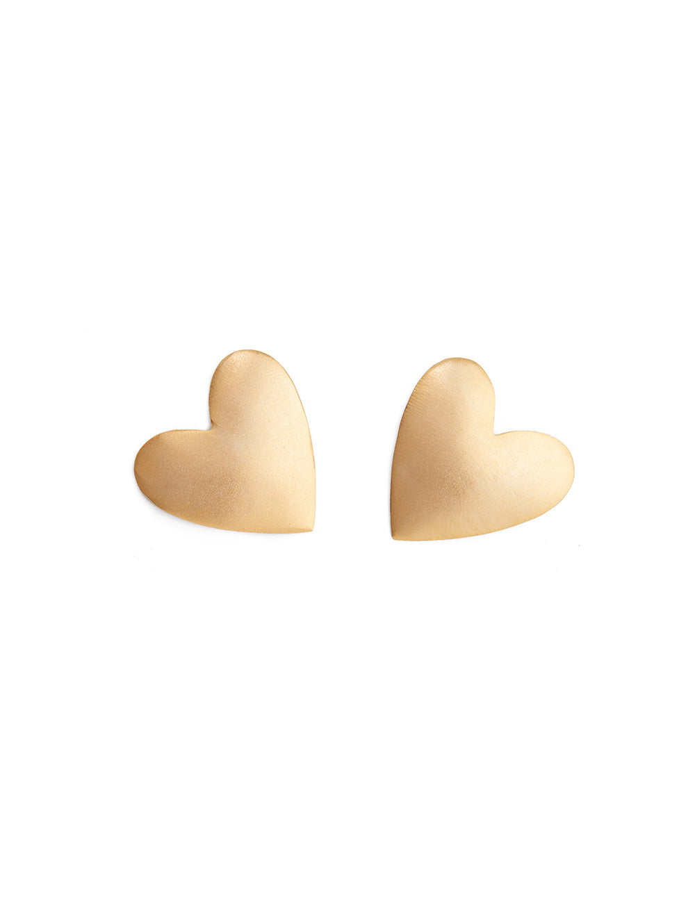 Golden Sweetheart Studs