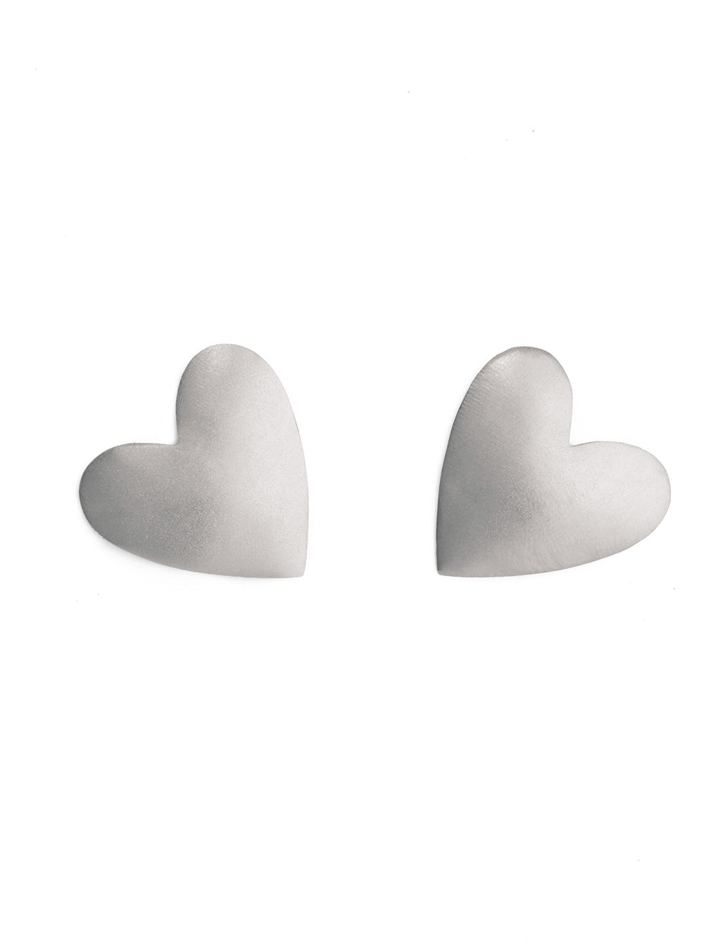 Silver Sweetheart Studs