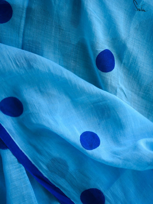 Blueberries in the sky polka - Suta Bombay