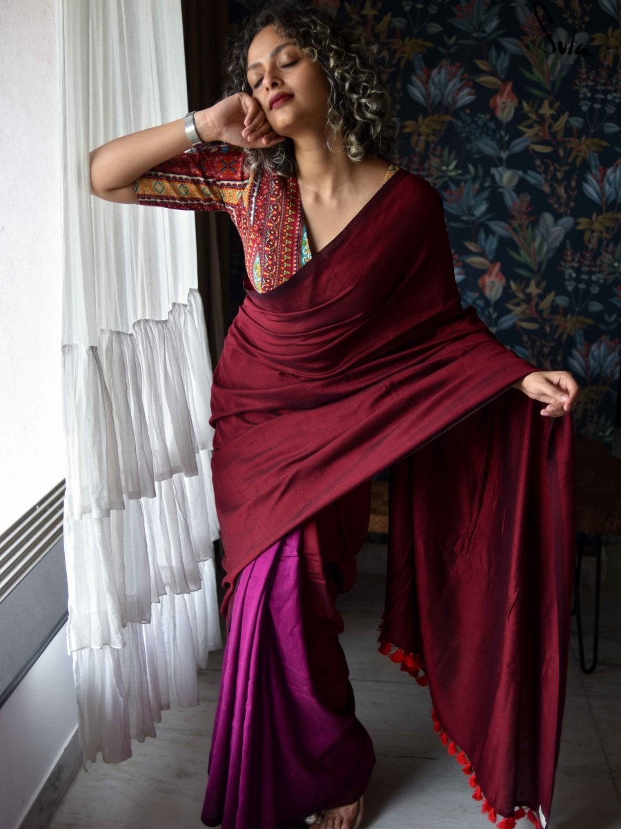 Hues of Fuchsia flower - suta