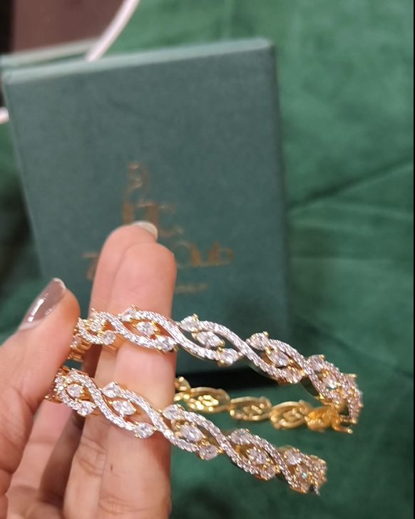 Designer Diamond Bangles