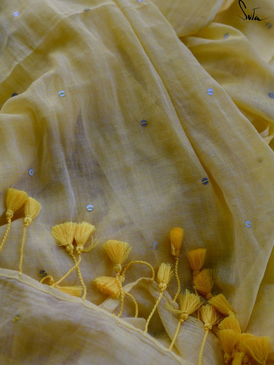 Lemon yellow chumki - Suta Bombay