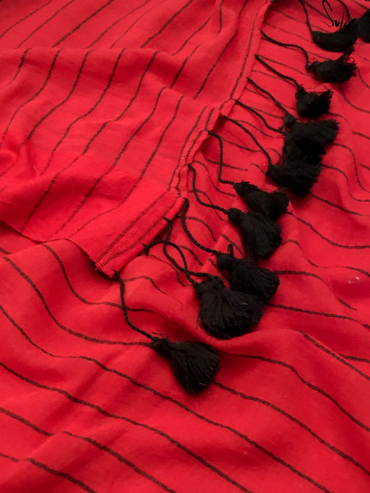 My Photo In A Red Saree - Suta Bombay