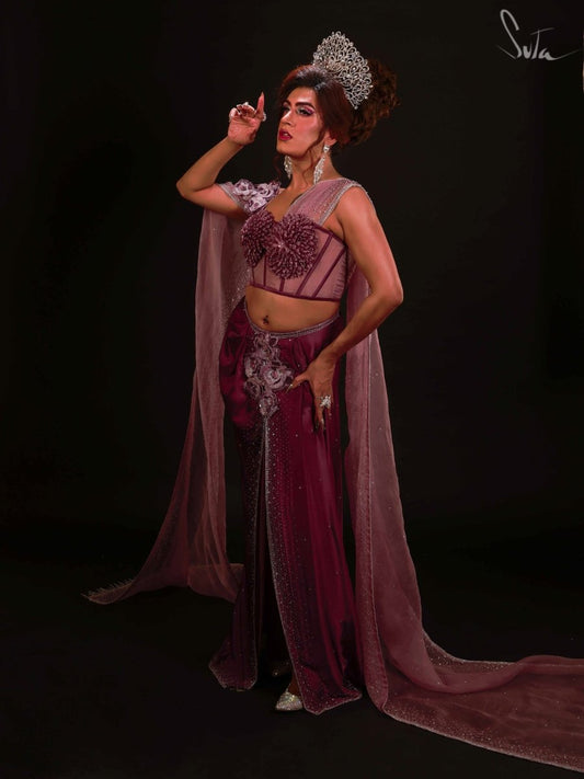 Rani Kohenur (Designer two piece set) - suta