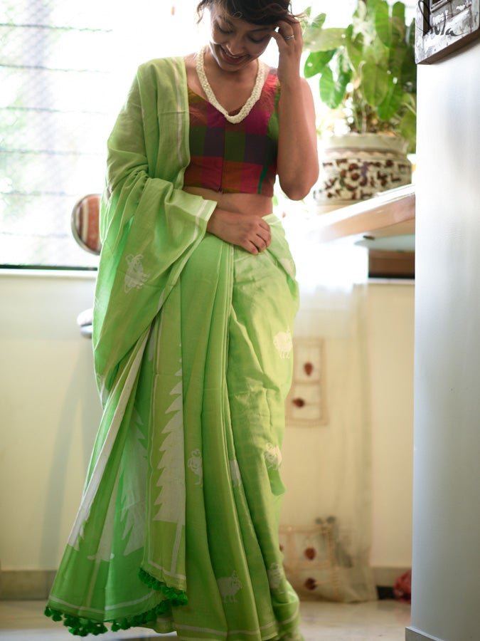 Sheep and the pine trees - Suta Bombay